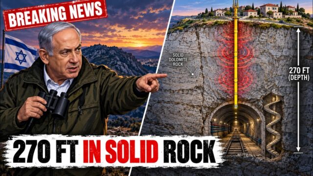 How Israel Found a 1-Mile Tunnel 270 Feet Inside Solid Rock