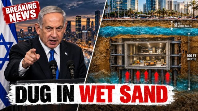 How Tel Aviv Anchored a 100-Foot Underground Station Against 126,000 Tons of Water
